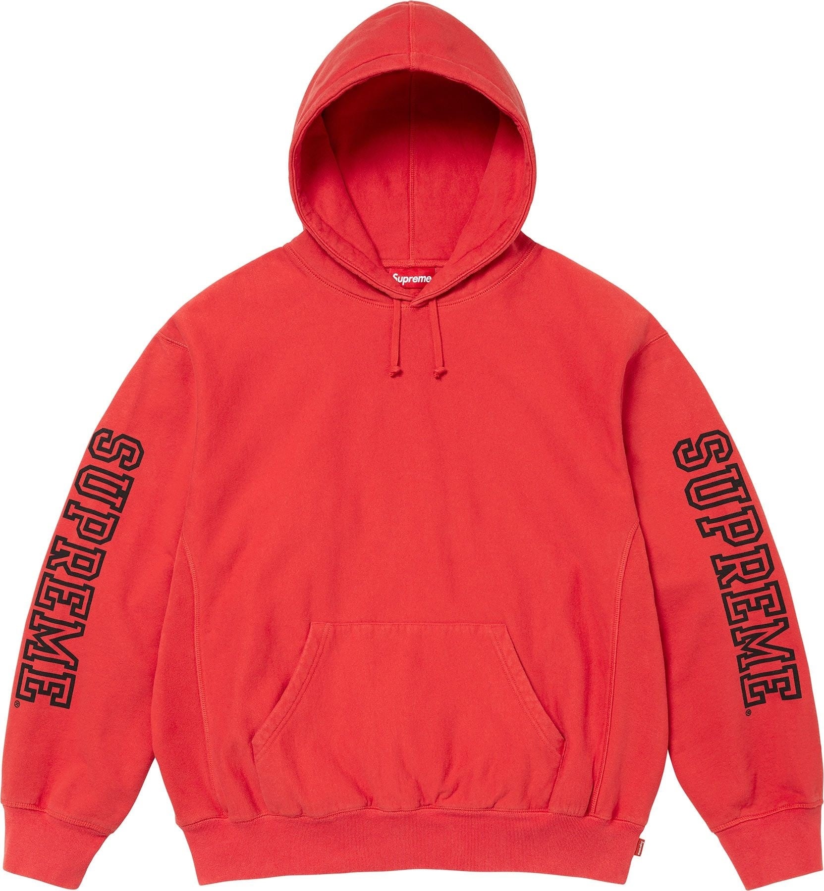 Collegiate Sleeve Hooded Sweatshirt view 11